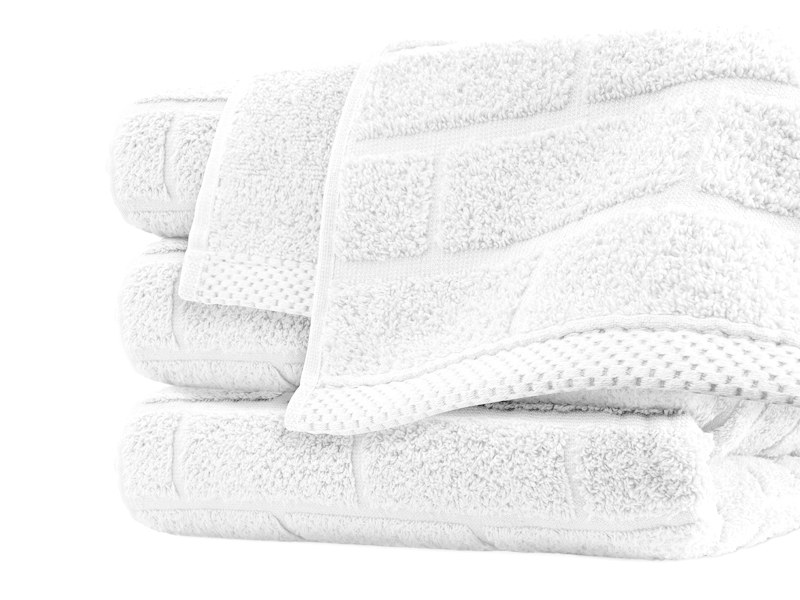 Greno froté ručník BRICK bílý 50x90 cm
