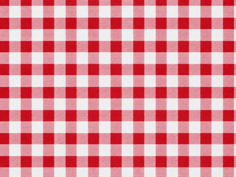 Ubrus Plátno PVC - Červené káro - šíře 140 cm