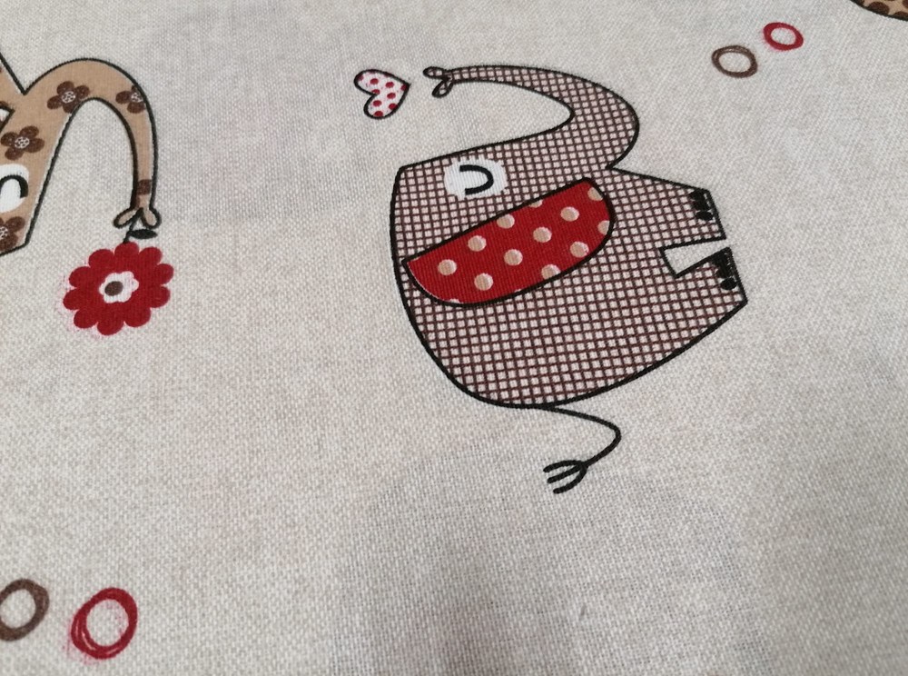 Látka metráž - slůně