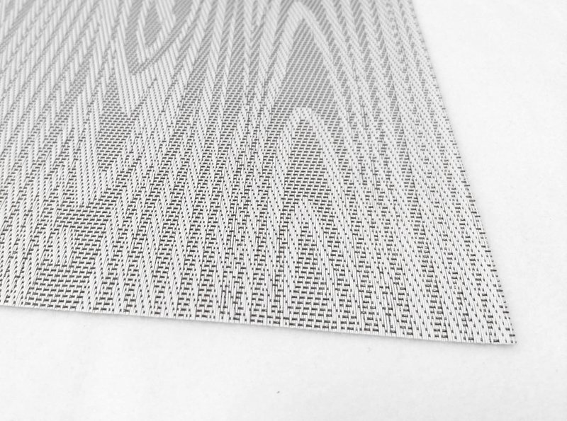 Prostírání - PVC šedé, imitace dřeva