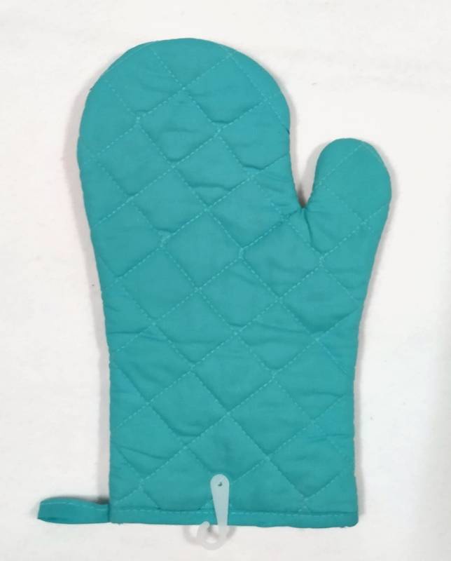 Kuchyňská chňapka bavlněná se zlatými glitry a magnetem