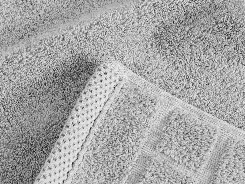 Ručník BRICK 50 x 90 cm - barva světlešedá