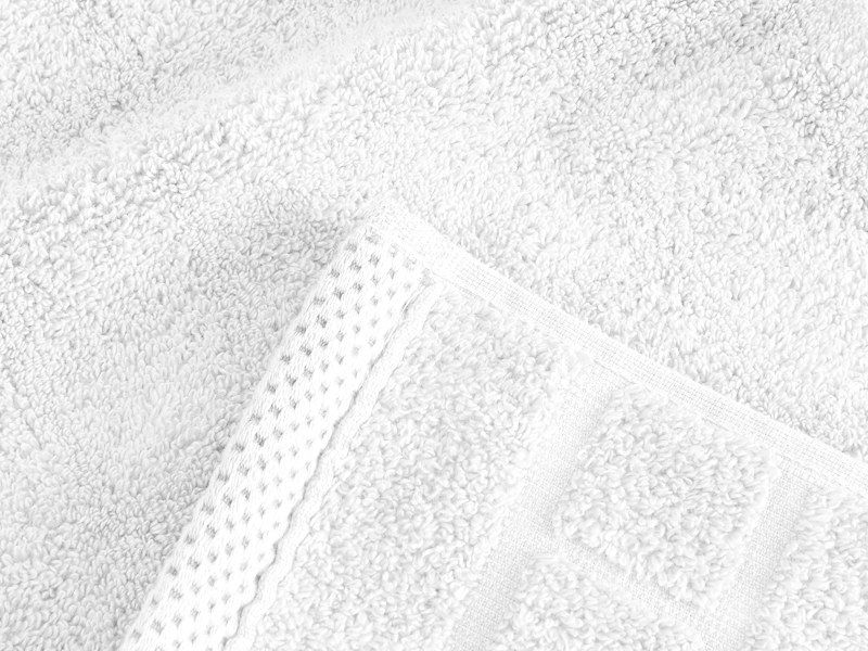 Osuška BRICK 70 x 140 cm - barva bílá