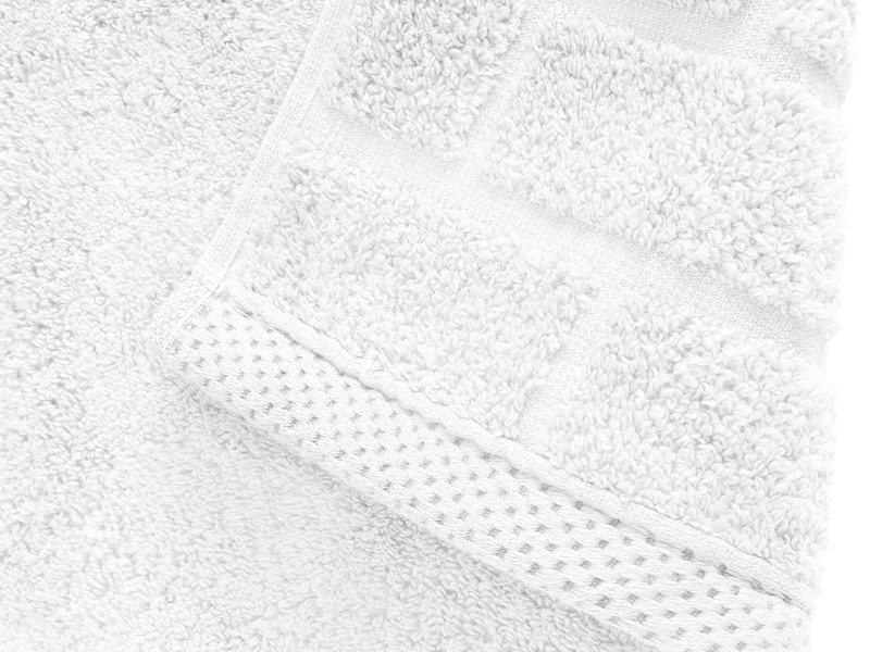 Osuška BRICK 70 x 140 cm - barva bílá