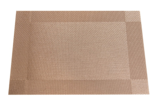 Prostírání - PVC bronzová barva