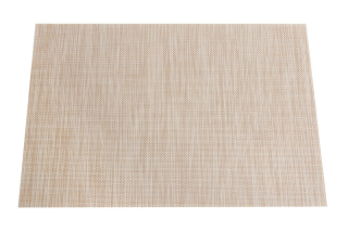 Prostírání - PVC hnědé žíhané