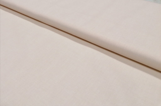 Bavlna jednobarevná - metráž - světle béžová