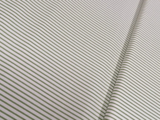 Bavlna - metráž - zelené pruhy