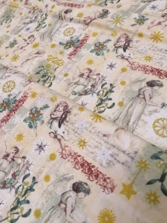 Bavlna - metráž - andělské postavy