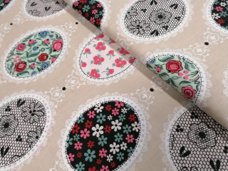 Bavlna - metráž - kraslice