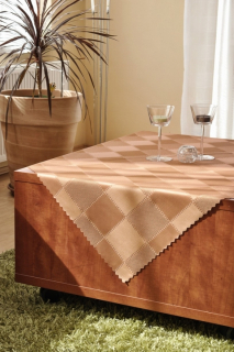 Ubrus teflonový DuPont Ovál Oříškový