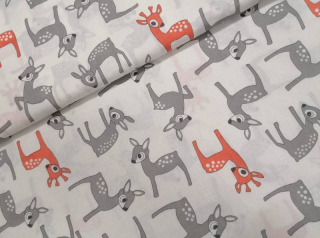 Bavlna - metráž - Srnečci