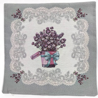 Gobelínový povlak na polštář - Lavender