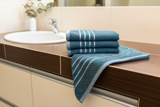 Ručník ELEN - petrolejový 50 x 100 cm