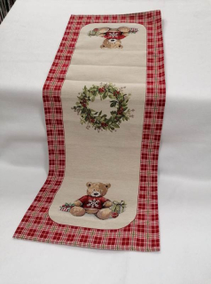 Gobelínový ubrus - Medvídek 45 x 140 cm