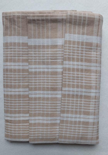 Sada - utěrky bavlněné - Pruhované