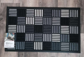 Rohožka vchodová šedá 45 x 75 cm