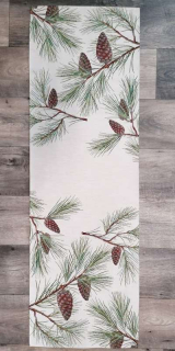 Gobelínový ubrus - Šišky 40 x 100 cm