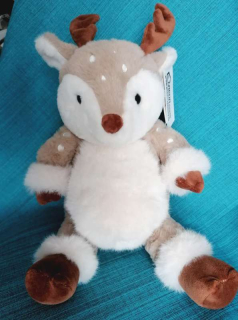 Plyšák sobík Leo - rozměr 39 cm