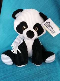 Panda zvířátko manšester - rozměr 30 cm