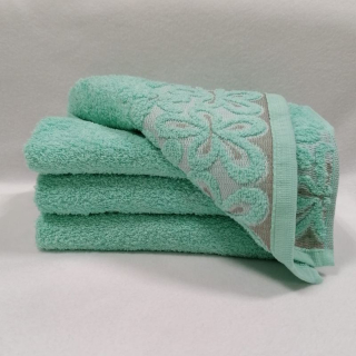 Ručník Květ mátový 50 x 90 cm