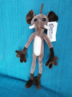 Plyšák Slon zvířátko okaté - rozměr 40 cm