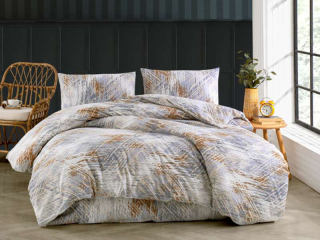 Flanelové povlečení Geometrie 140x200 + 70x90