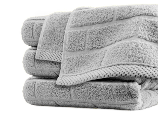 Osuška BRICK 70 x 140 cm - barva světlešedá