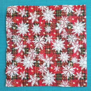 Povlak na polštářek 43 x 43 cm - Vánoční hvězdy