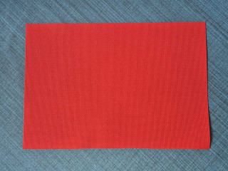Prostírání - PVC Červené