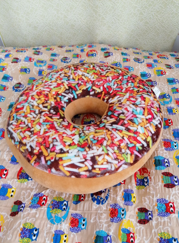 Fotografie Polštářek Donut - rozměr 40 cm