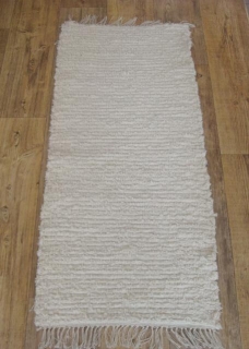 Kobereček tkaný - Slonovinová barva 50 x 100 cm