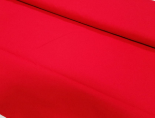 Bavlna jednobarevná - metráž - červená